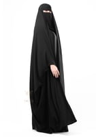 عباية راس واسعة بقماش بارد Z667