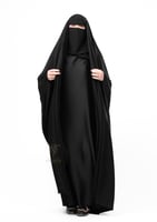 عباية راس واسعة بقماش بارد Z667