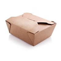 علب ورق كرافت مع غطاء أغلاق علوى 45 أونز (15*11*6...