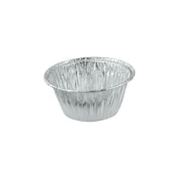قالب قصدير المنيوم دائري مع غطاء ورقي - 150 مل