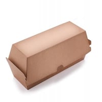 علب سندوتش كرافت بنى ( 20.8×7×7.8سم)