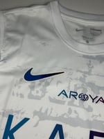 تيشيرت النصر احتياطي ابيض كم طويل 23/24