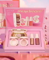 طقم مكياج وجه ظل عيون + اضاءة + احمر خدود MAYDREAM...