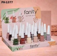 طلاء اظافر ملون فخمة 24 حبة FANITY PH-1377