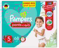 Pampers Baby Dry Jumbo Box 5 Diaper 68