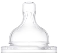 Avent Classic+ 1M+ Slow Flow Silicone Teat 2 SCF63...