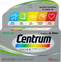 سنترم فضي 100 قرص - Centrum Silver With Lutien 100...