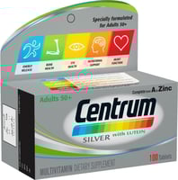 سنترم فضي 100 قرص - Centrum Silver With Lutien 100...