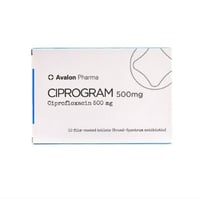 سيبروجرام 500 مجم 10 اقراص - Ciprogram 500 mg 10 T...