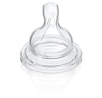 Avent Classic+ 0M+ Newborn Silicone Teat 2 SCF631/...