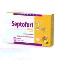 سيبتوفورت استحلاب بالعسل والليمون 24 قرص - Septofo...