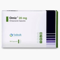 Omiz 20mg Capsule 14