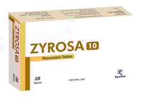 Zyrosa 10mg Tablet 28 - زيروسا 10 مجم أقراص 28