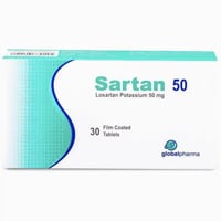 Sartan 50mg Tablet 30 - سارتان ٥٠ ملغ أقراص ٣٠ قرص...