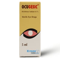اوكيوجيسيك نقط للعين 5 مل - Ocugesic 0.1 % Eye Dro...