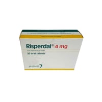 ريسبردال 4ملجم 60 اقراص - Risperdal 4mg Tablet 60