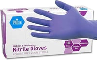 gloves nitrile large 100 p