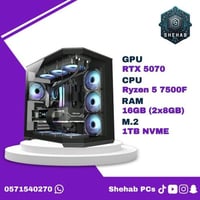 التجميعة الاحترافية RTX 5070 - Ryzen 5 7500F - DDR...