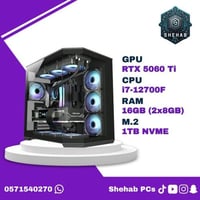 التجميعة الاحترافية RTX 5060 Ti - i7-12700F - DDR5