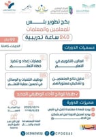 بكج تطوير بلس للمعلمين والمعلمات