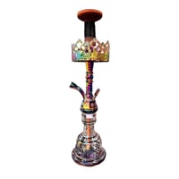 شيشة تونسي نحاس ملونة – Tunisian Brass Hookah