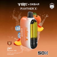 سحبة بانثر X خوخ آيس 50 ألف سحبة نيكوتين 50٪ – Pan...