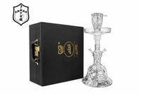 شيشة الفاخر زجاج كاملة مع شنطة جلد وملحقات – Al Fa...