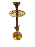 شيشة تركي صب نحاس قزاز كرستال مقاس كبير 30