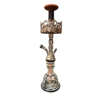 شيشة تونسي نحاس ملونة – Tunisian Brass Hookah