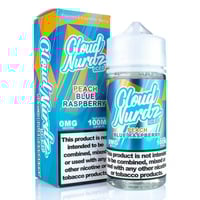 نكهة خوخ وتوت أزرق آيس - Cloud Nurdz 100ML Freebas...