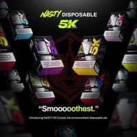 سحبة كريستال ناستي 5000 موشة Nasty 5k