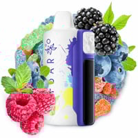 جهاز سحبة إلف بار ساور كينق نكهة توت ثلاثي حامض –...