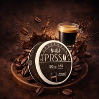 أكياس قهوة برسو إسبريسو – 50mg كافيين - بطعم قهوة...