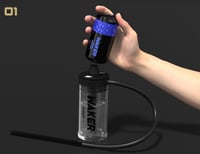 شيشة وايكر WAKER SHISHA5000 متنقلة - تعمل بالرأس ا...