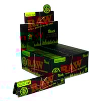 ورق لف دخان راو بلاك أورجانك حجم كنج كبير – RAW Bl...