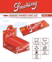 ورق لف سموكنج ثينست كينق سايز – Smoking Thinnest K...