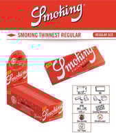 ورق لف سموكنج احمر صغير – Smoking Red Regular (مقا...