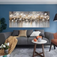 لوحات فن التجريدي للورد