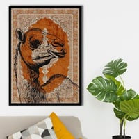 لوحات فنيه للابل علي سجاد