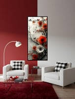 لوحات فن التجريدي تعليق للعبايات