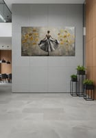 لوحات فنية تجريدي بنات