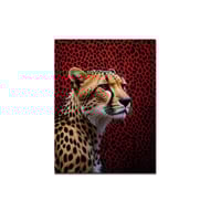 لوحات فنية للنمر العربي علي سجاد