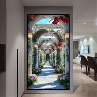 لوحات فن التجريدي تعليق للعبايات