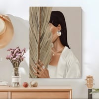 لوحات فنية تجريدي بنات