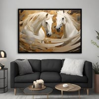 لوحات فنية جداريه الخيل العربي الاصيل