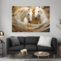 لوحات فنية جداريه الخيل العربي الاصيل