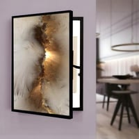 لوحات فنية تجريدي تغطية طبلون الكهرباء