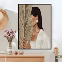 لوحات فنية تجريدي بنات