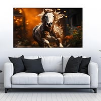 لوحات فنية جداريه الخيل العربي الاصيل