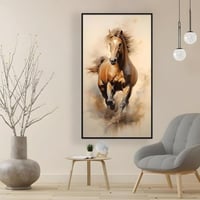 لوحات فنية جداريه الخيل العربي الاصيل